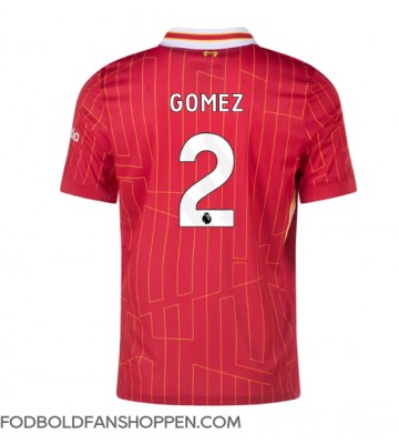 Liverpool Joe Gomez #2 Hjemmebanetrøje 2024-25 Kortærmet
